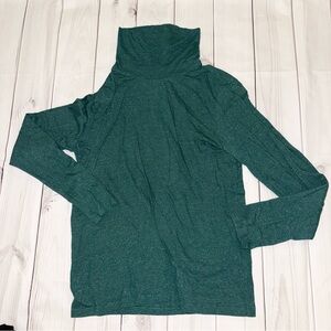 Green Turtle Neck Long Sleeve - Women's Size Medium